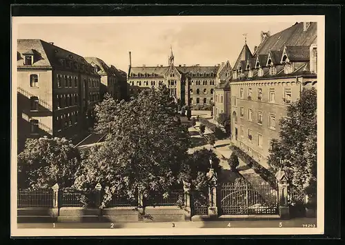 AK Augsburg, Diakonissenanstalt, Paulinenpflege, Krankenhaus, Mutterhaus