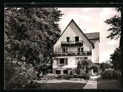 AK Bad Pyrmont, Hotel-Pension Haus Wehrhahn, Friedrichstrasse 1