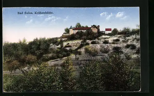 AK Bad Sulza, Blick zur Krähenhütte