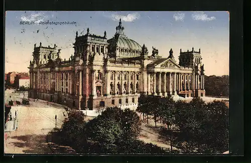 AK Berlin, Reichstagsgebäude