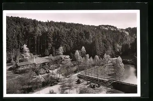 AK Lorch / Württemberg, Waldcafé Muckensee