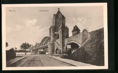 AK Mainz, Kaiserbrücke