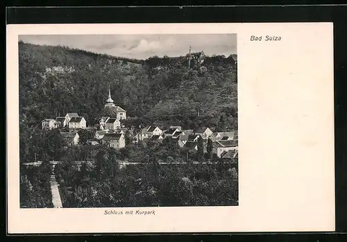 AK Bad Sulza, Schloss mit Kurpark