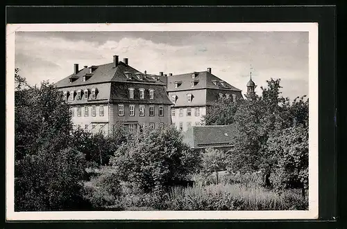 AK Ebersdorf i. Thür., Blick zum Schwesternhaus