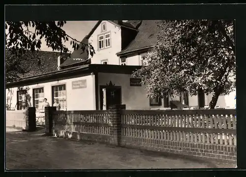 AK Rastenberg i. Thür., Gasthaus Altenburger Mühle