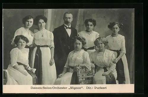 AK Damen-Salon-Orchester Mignon