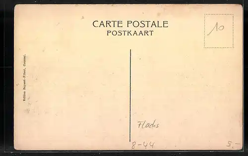 AK Le Ballon Chargé, Bauern bei der Flachsernte, Landwirtschaft