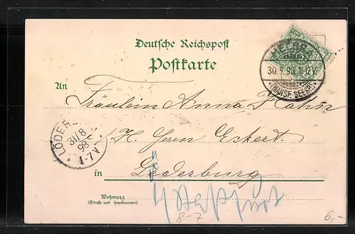 AK Deutschnationaler Handlungsgehilfen-Verband D. H. V., Denkmäler, Wappen