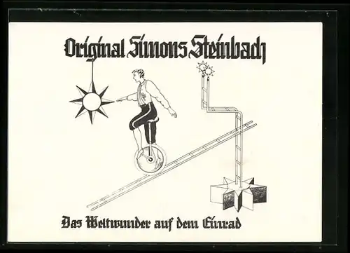 AK Einrad-Akrobat Original Simons Steinbach