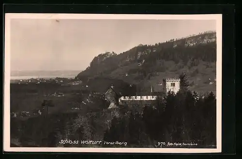 AK Wolfurt, Schloss Wolfurt aus der Vogelschau