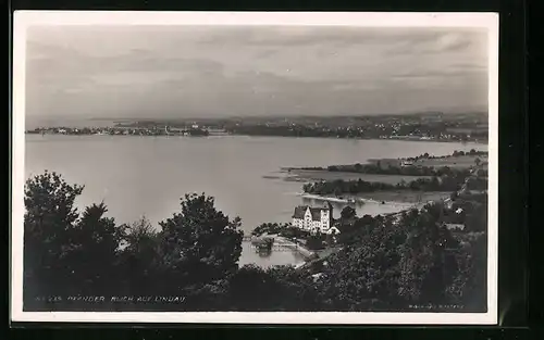 AK Lochau, Blick vom Pfänder auf Lindau