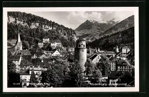 AK Feldkirch, Teilansicht gegen Gurtisspitze