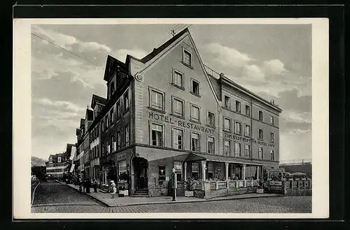 AK Koblenz-Ehrenbreitstein, Hotel zum Kurfürsten