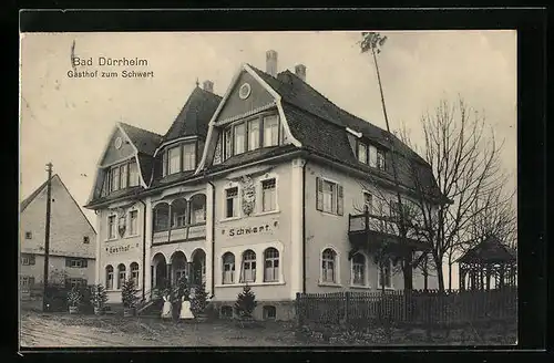 AK Bad Dürrheim, Gasthof zum Schwert