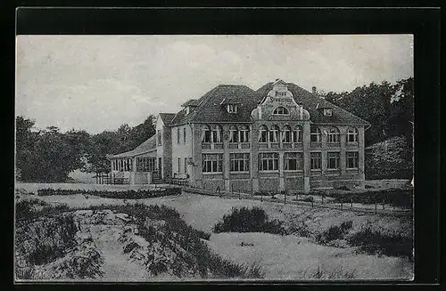 AK Baabe /Rügen, Hotel Strandschloss Sellin-Ostende
