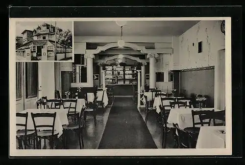 AK Ahlbeck, Hotel Strandschloss, Kurstrasse 4