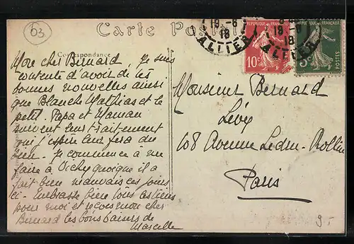 AK Vichy, Un Coin du Marché