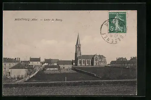 AK Montvicq, Centre du Bourg