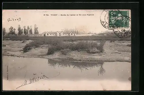 AK Montvicq, Bords de l`Allier et Tir aux Pigeons