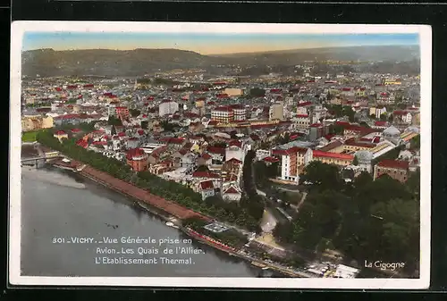 AK Vichy, Les Quais de l`Allier et l`Etablissement Thermal