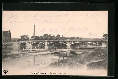 AK Montlucon, Le pont des Isles