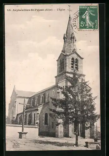 AK Arpheuilles-St-Priest, L`Eglise