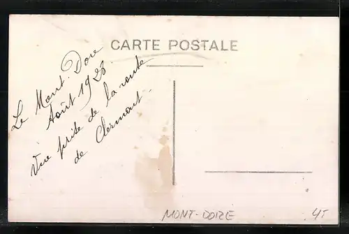 AK Mont-Dore, Vue générale