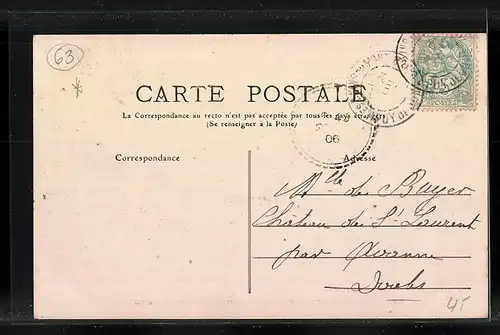 AK Mont-Dore, Facade de l`Etablissement Thermal et Place aux Anes