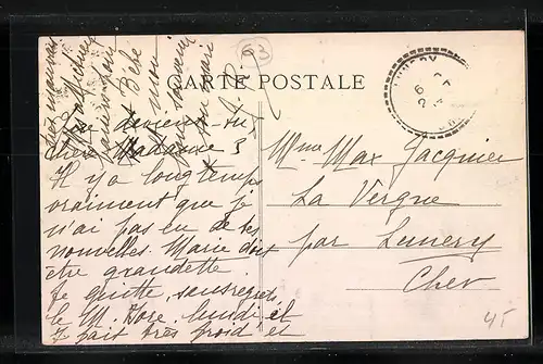 AK Le Mont-Dore, Vue générale prise de la route de Latour-d`Auvergne