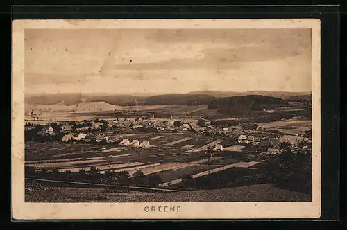 AK Greene, Gesamtansicht der Ortschaft