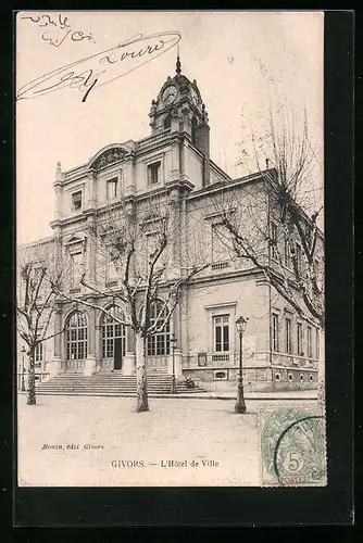 AK Givors, L`Hotel de Ville