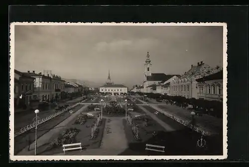 AK Sighet-Maramures, Piata Unirei Parcul