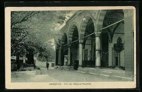 AK Sarajevo, Hof der Begova-Moschee