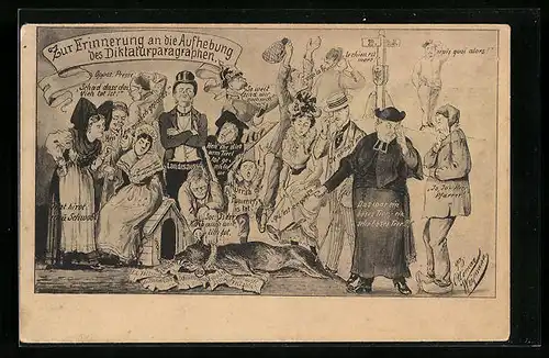 AK Zur Erinnerung an die Aufhebung des Diktaturparagraphen