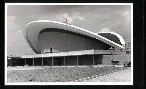 AK Berlin, Kongresshalle im Bau