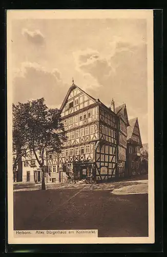 AK Herborn, Altes Bürgerhaus am Kornmarkt