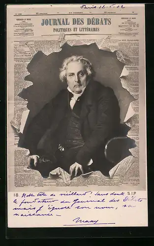 AK Journal des Débats, Politiques et Littéraires, Zeitung