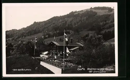 AK Watzenegg i. Dornbirn, Gastwirtschaft mit Sonnenterrassen