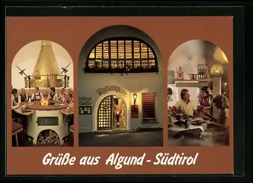 AK Algund bei Meran, Restaurant und Weinstube Rusterkeller