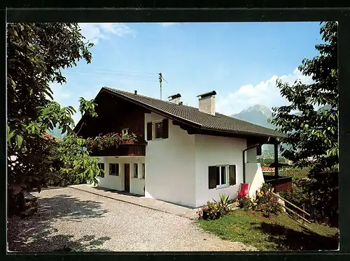 AK Marling bei Meran, Hotel der Fam. Hans Gamper - Maurbaur im Maurstadtweg 4-7