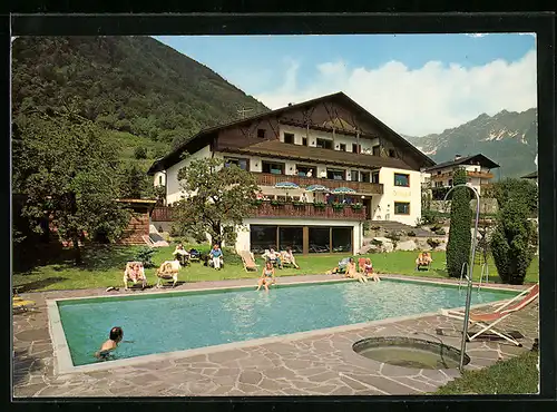 AK Marling bei Meran, Hotel-Pension Glanzhof in der Nörderstrasse 1