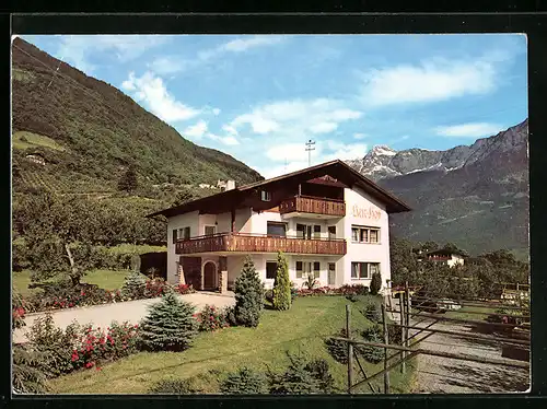 AK Marling bei Meran, Gasthaus Lun-Hof in der Nörderstrasse 13 /1