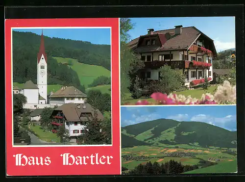 AK Olang, Hotel Haus Hartler in Niederolang 32