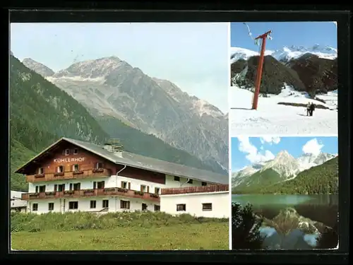 AK Antholz-Obertal, Hotel-Pension Kühlerhof mit Seeblick