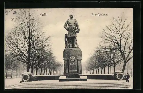 AK Berlin, Roon-Denkmal