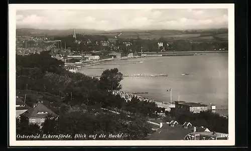 AK Eckernförde, Blick auf die Bucht