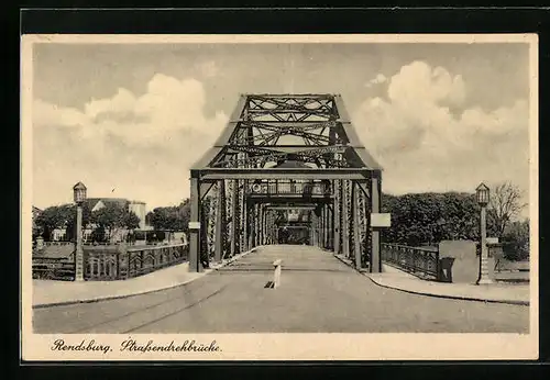 AK Rendsburg, Die Strassendrehbrücke