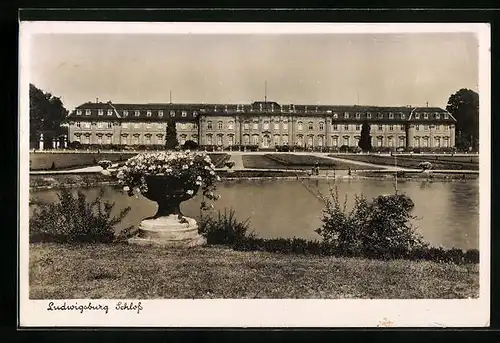 AK Ludwigsburg, Blick auf das Schloss