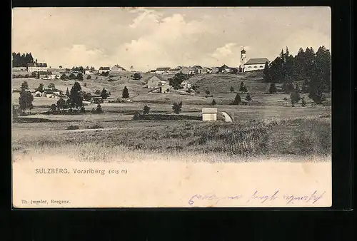 AK Sulzberg, Totalansicht aus weiter Ferne