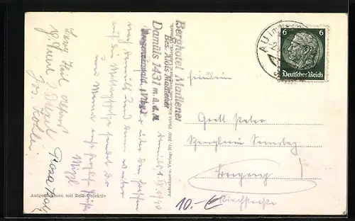 AK Damüls, Teilansicht mit Mittagspitze